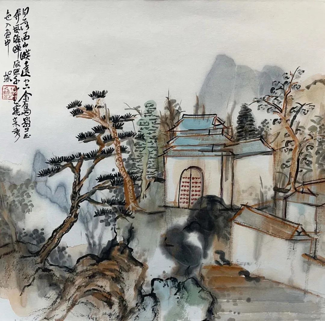 见素抱朴，淡虚静通——著名画家何加林谈“一画”山水