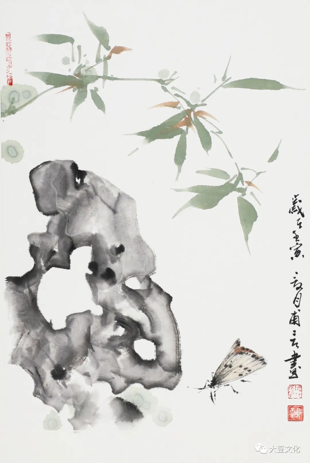 蝶泛灵石之境——青年画家樊磊国画解读