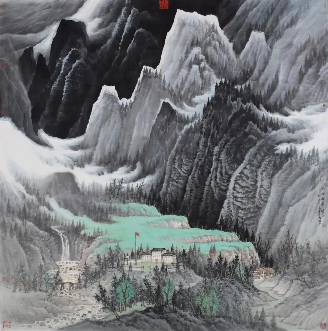 北势南韵  墨彩交融，著名画家曾先国应邀参展“翰墨华章——第四届中国画全国名家邀请展”