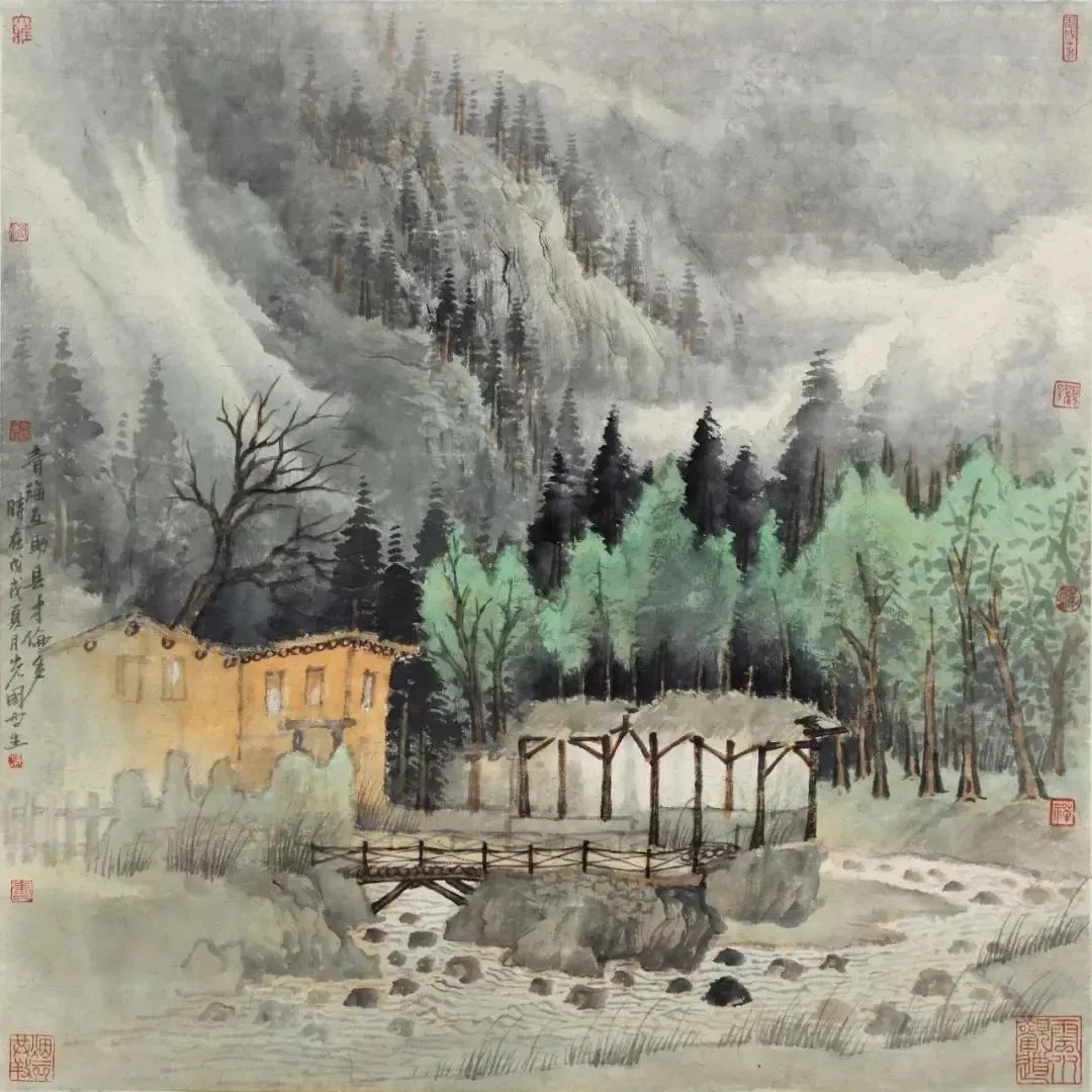 北势南韵  墨彩交融，著名画家曾先国应邀参展“翰墨华章——第四届中国画全国名家邀请展”