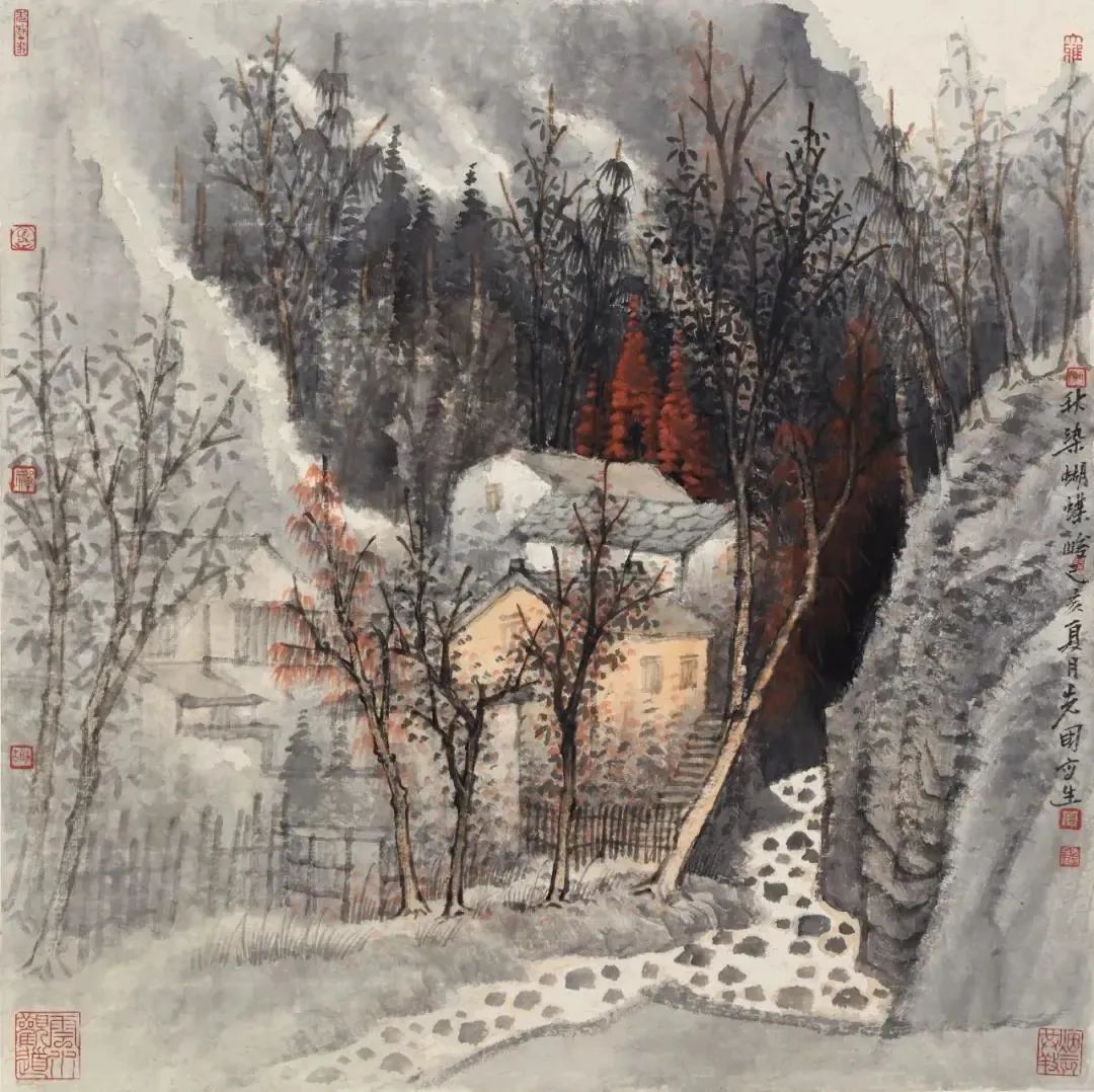 北势南韵  墨彩交融，著名画家曾先国应邀参展“翰墨华章——第四届中国画全国名家邀请展”