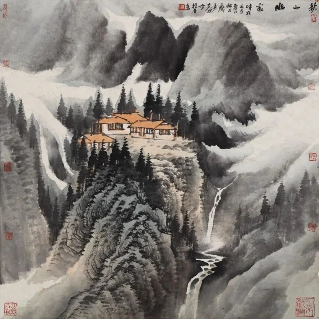 北势南韵  墨彩交融，著名画家曾先国应邀参展“翰墨华章——第四届中国画全国名家邀请展”