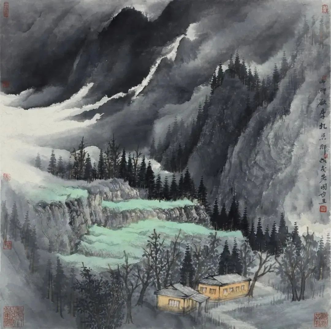 北势南韵  墨彩交融，著名画家曾先国应邀参展“翰墨华章——第四届中国画全国名家邀请展”