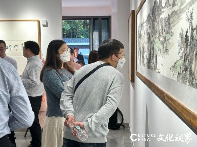 行走在山水间的艺术情怀—— “山水君行”黄伯君书画作品展亮相杭州雁庐美术馆