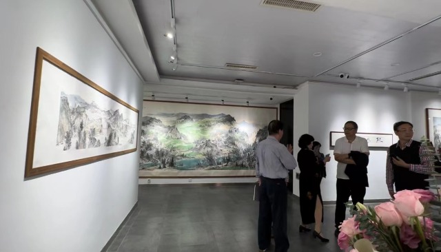 行走在山水间的艺术情怀—— “山水君行”黄伯君书画作品展亮相杭州雁庐美术馆