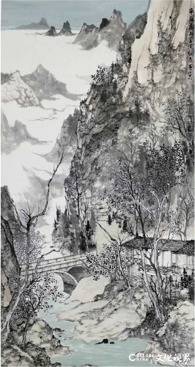 行走在山水间的艺术情怀—— “山水君行”黄伯君书画作品展亮相杭州雁庐美术馆