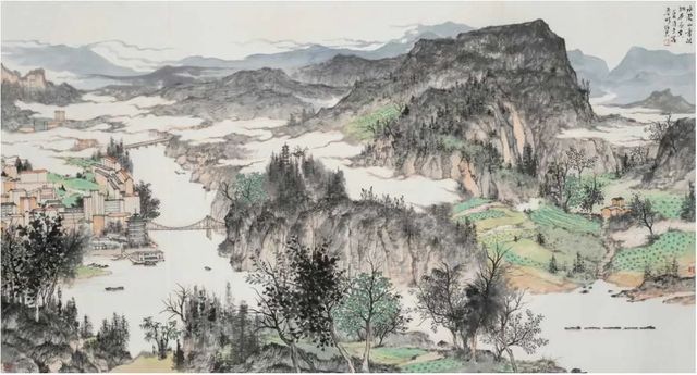 行走在山水间的艺术情怀—— “山水君行”黄伯君书画作品展亮相杭州雁庐美术馆