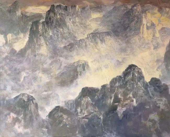 风景为媒 “意象”呈美，“刘青砚艺术作品展”在青岛盛大开幕