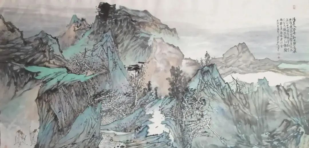 痴心醉墨山水间，著名画家田在武受邀参展“翰墨华章——第四届中国画全国名家邀请展” 