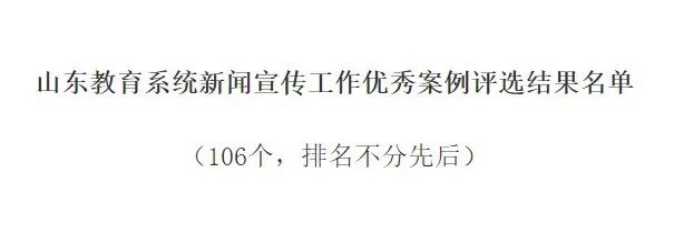 山东力明科技职业学院《早安，力明》栏目成功入选省级宣传工作优秀案例