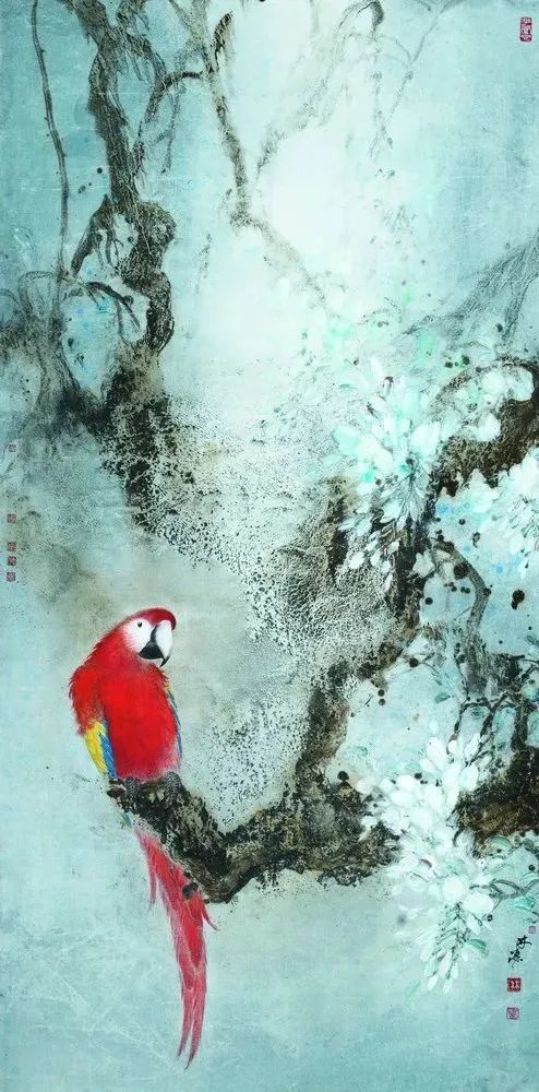 气象宏大  意境华美——著名画家林涛开创出中西融合的花鸟画新方向
