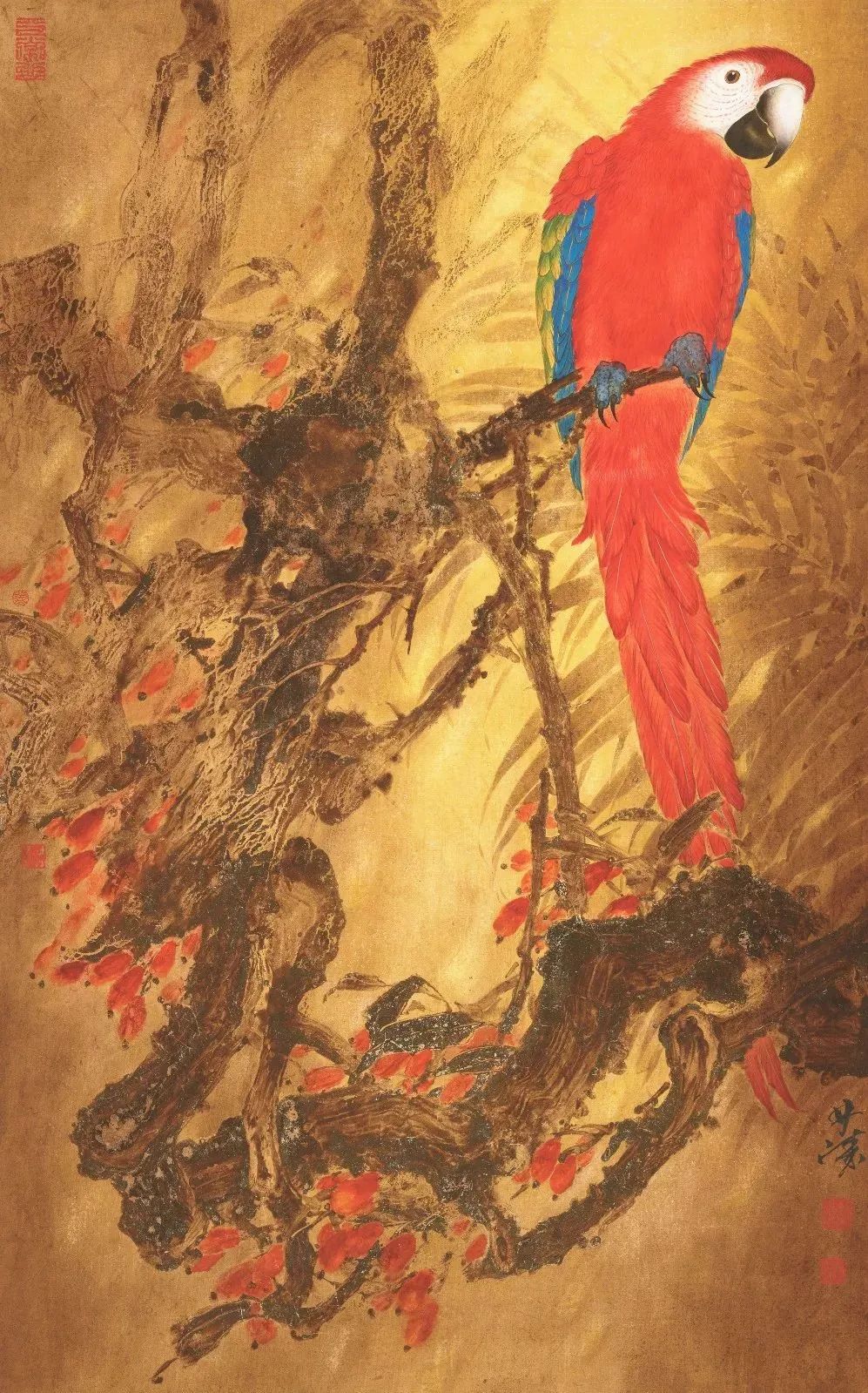 气象宏大  意境华美——著名画家林涛开创出中西融合的花鸟画新方向