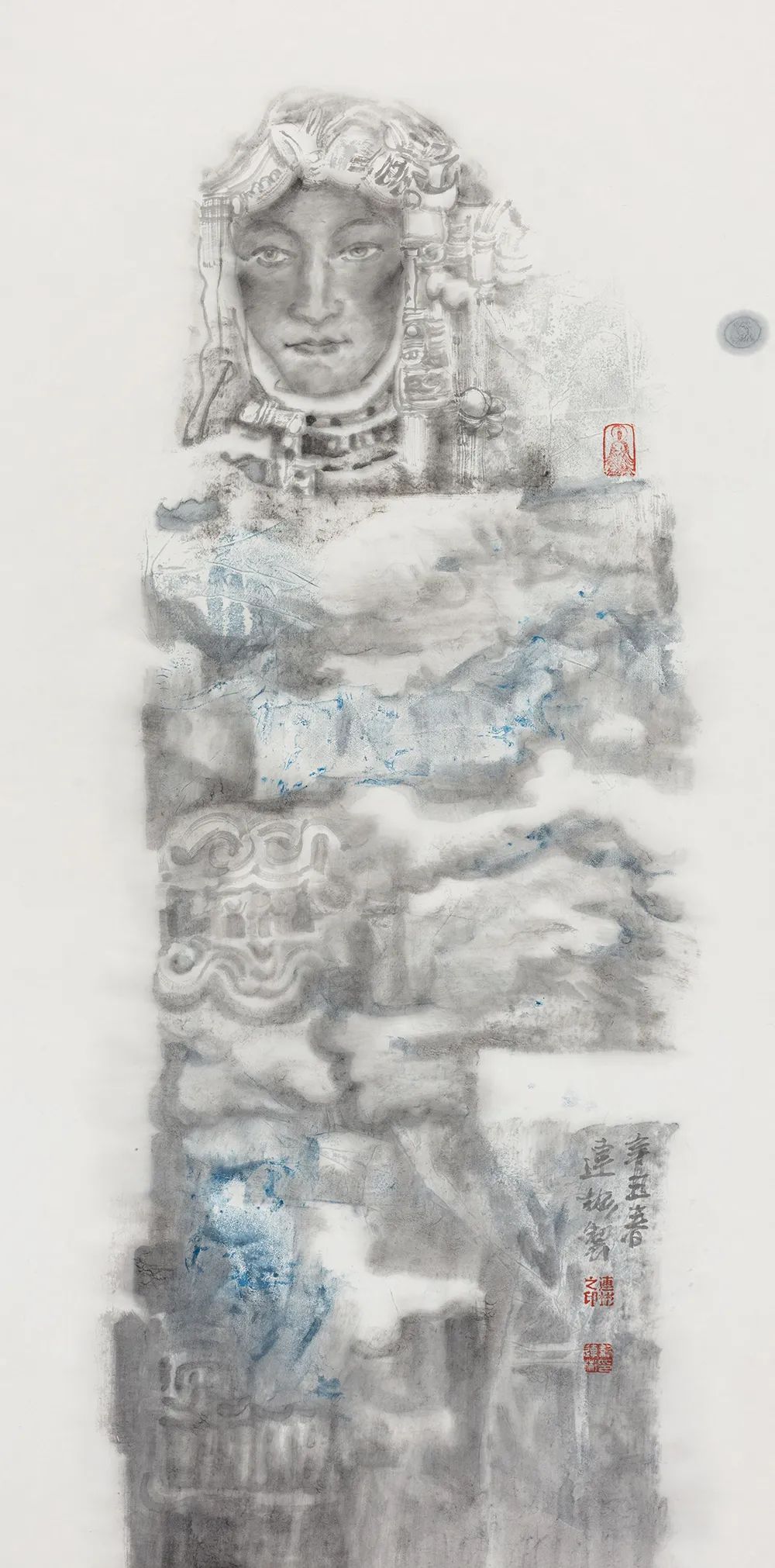 云之幻境，著名画家纪连彬应邀参展“艺无止境——中国当代名家书画艺术大展”