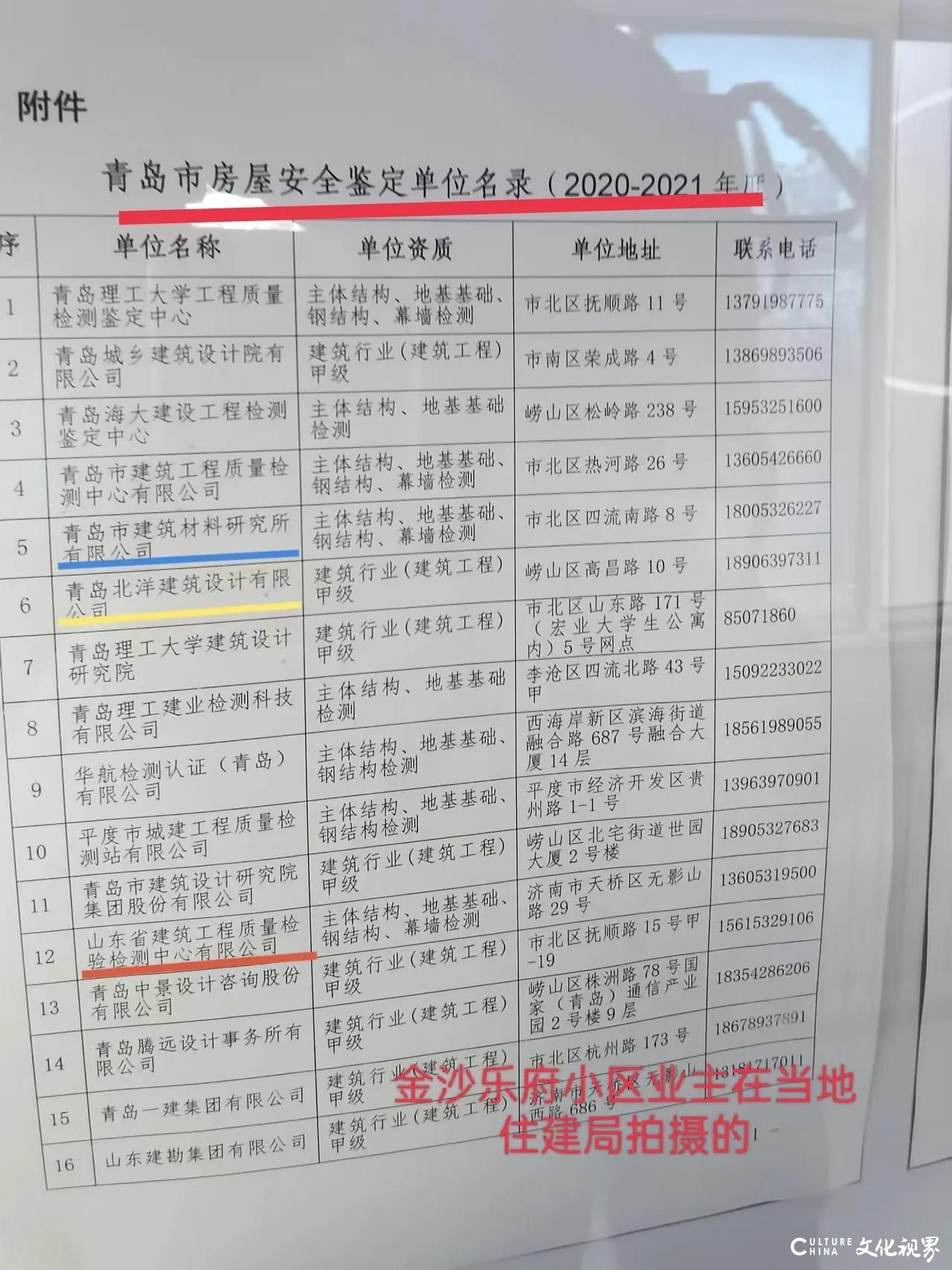 楼盘存在质量事故及逾期交付问题，青岛金沙乐府业主发函集体停贷