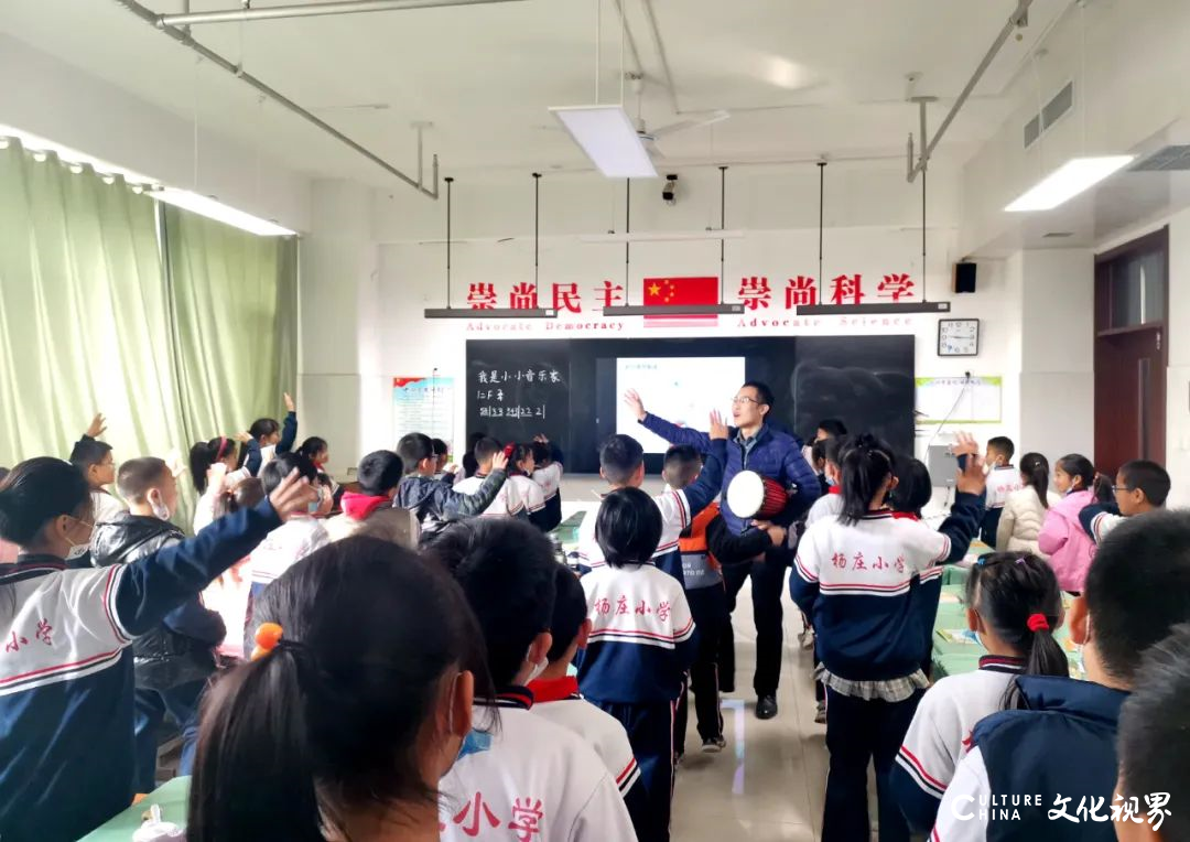 德州市教科院10学科教研员走进山师天衢杨庄实验小学“助学支教”