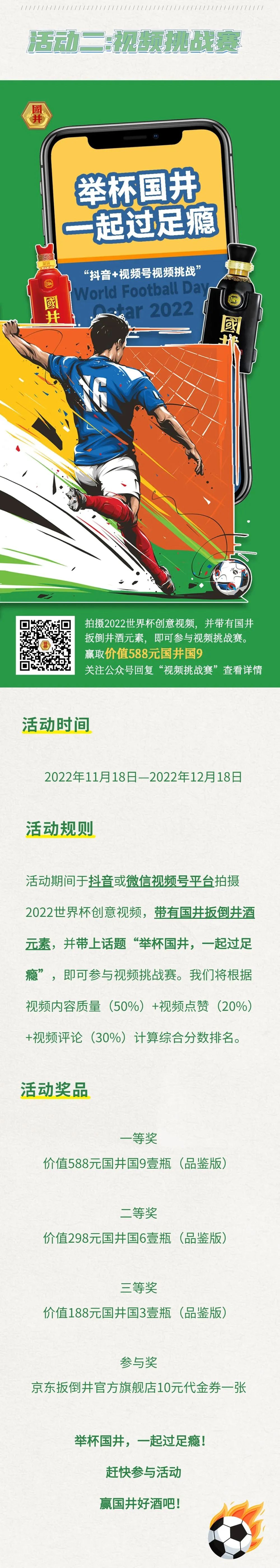 2022卡塔尔世界杯即将激情开战，国井集团邀你一同共享精彩赛事