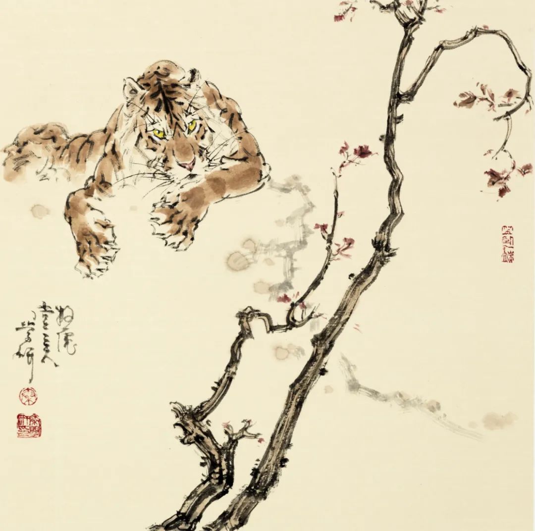 “虎啸风生再出发——秦学研中国画作品展”11月23日将在苏州开展