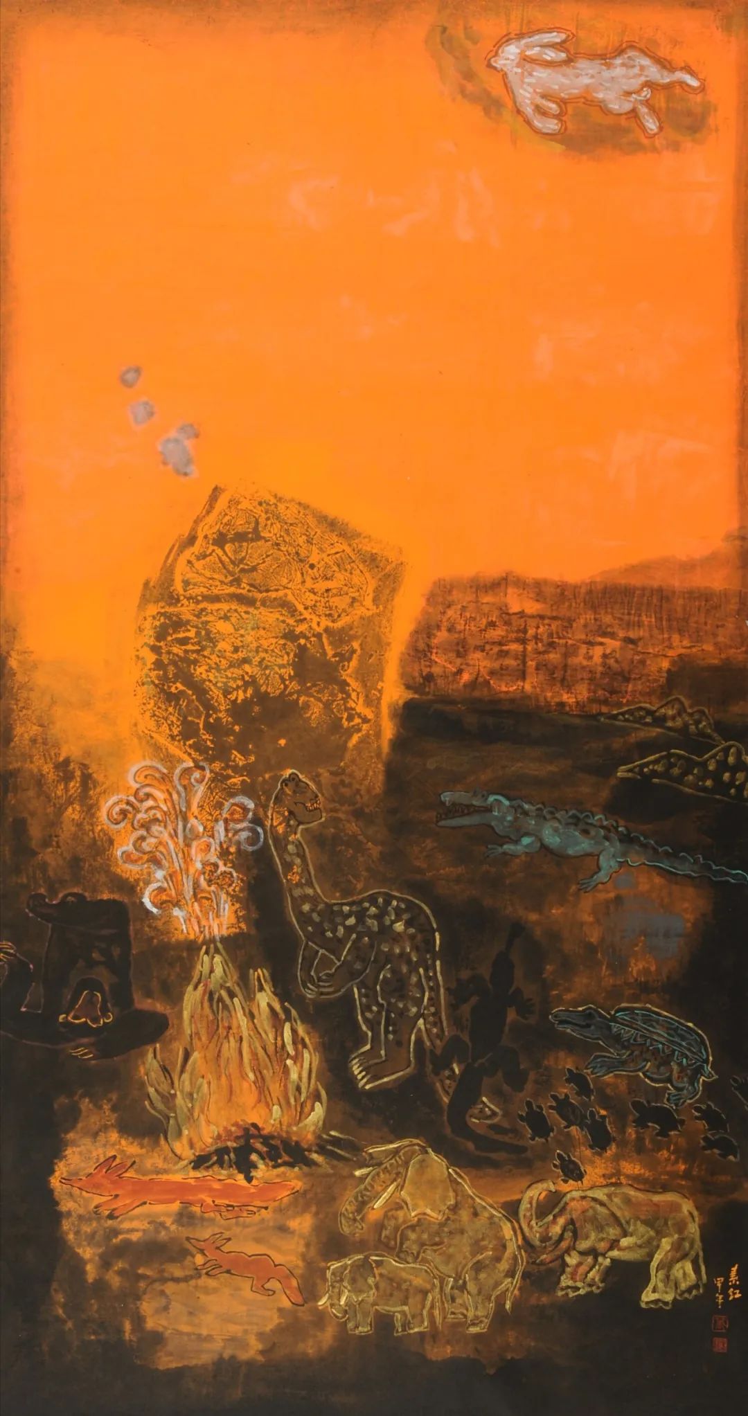 关注生命，热爱自然——著名画家肖素红对创作主题的思考与实践