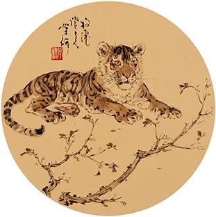 古意盎然  大美无言——著名画家秦学研新古典虎画艺术品鉴