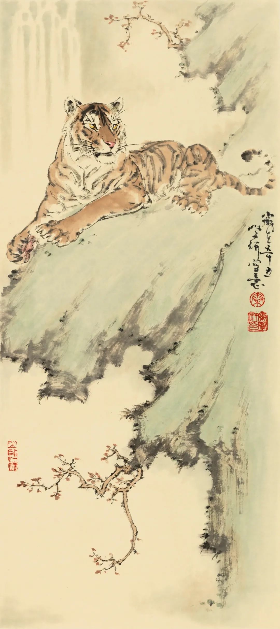 古意盎然  大美无言——著名画家秦学研新古典虎画艺术品鉴