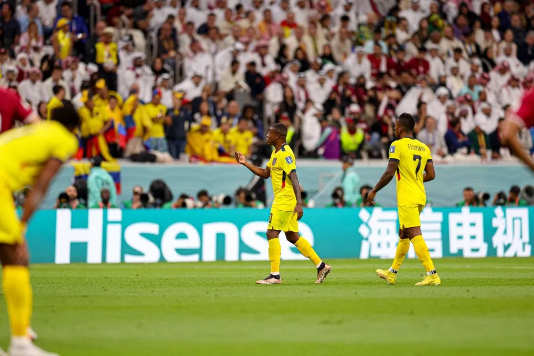 超燃历史时刻！2022卡塔尔世界杯首例进球“Hisense”见证
