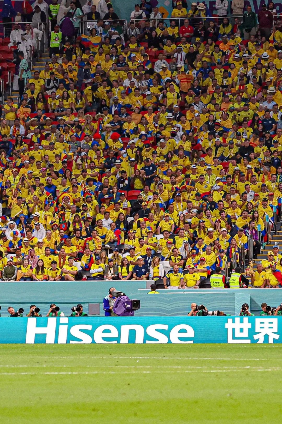 超燃历史时刻！2022卡塔尔世界杯首例进球“Hisense”见证