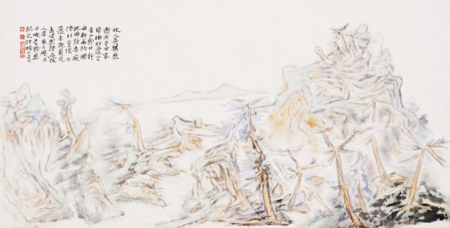 心空野望，著名画家于晓君受邀参展“2023 · 当代中国山水画名家笔墨品鉴展”