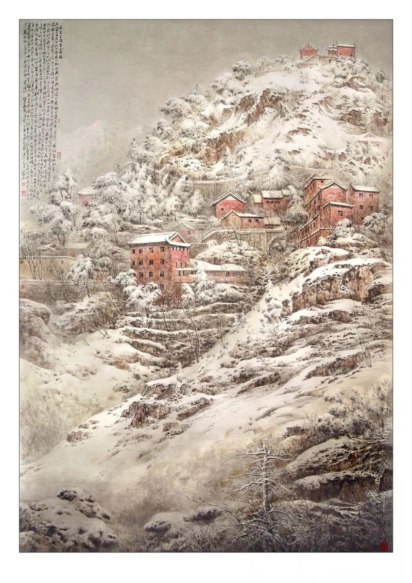 千里冰封，万里雪飘——走进著名画家范杰的“冰雪世界”