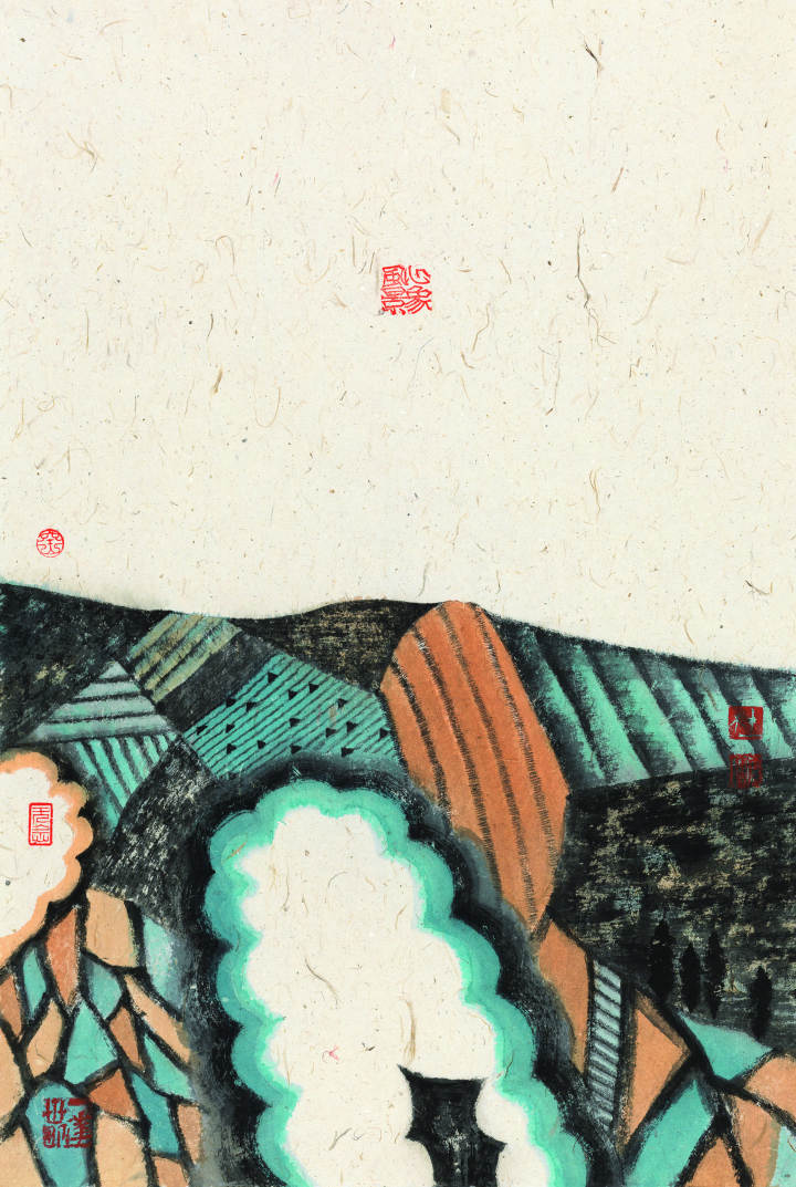 著名画家杜松儒应邀参展“山水志——中国当代山水画九人展（第三回）”，展现独特水墨观