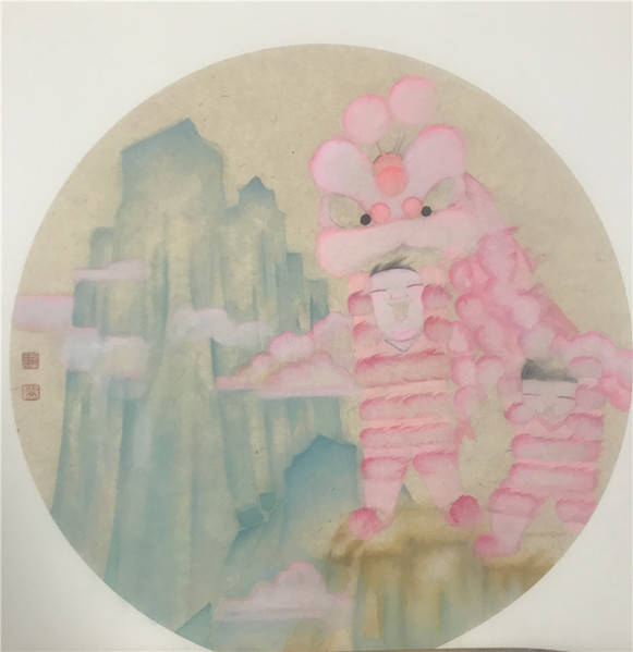 洒脱与坚持——青年画家谭斐展现当代女性绘画的新视角