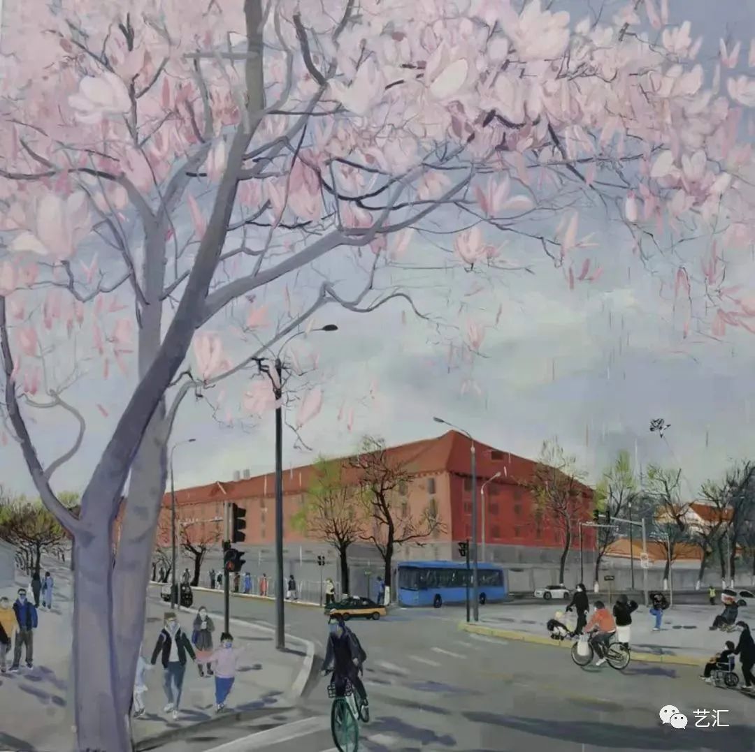 描绘春天的色彩——北京画院李江峰工作室写生青岛