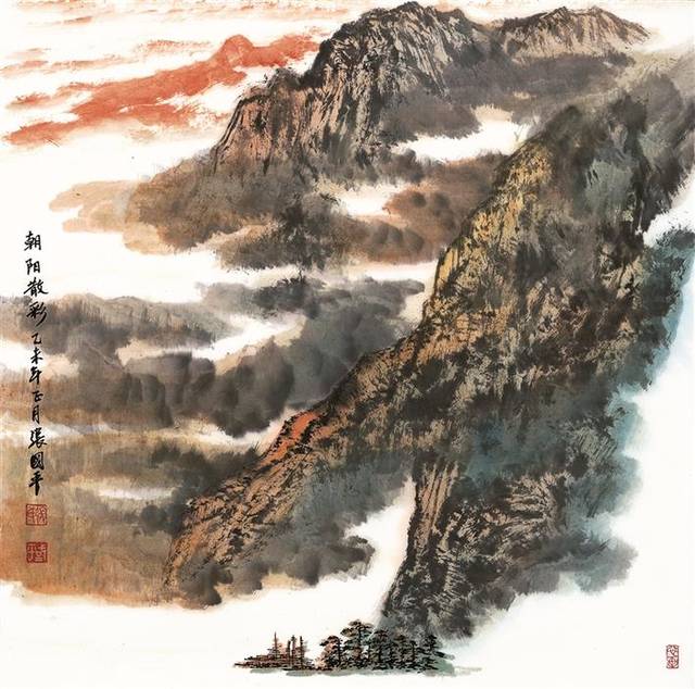 油画、国画“混合双打”——著名画家张国平的山水画创作探索