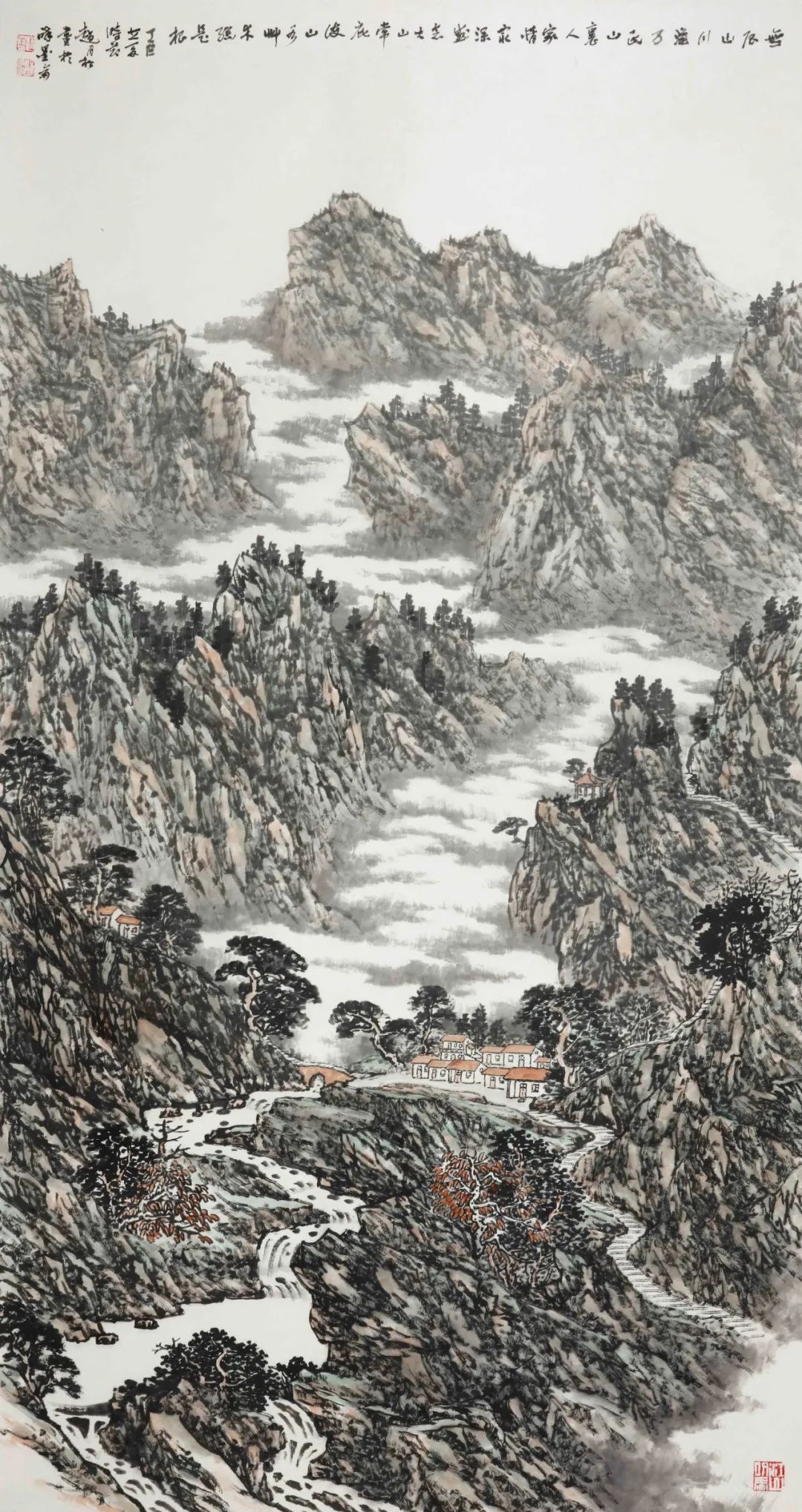 “宁夏大地情——中国山水画作品进京展”开启线上预展（第一期）