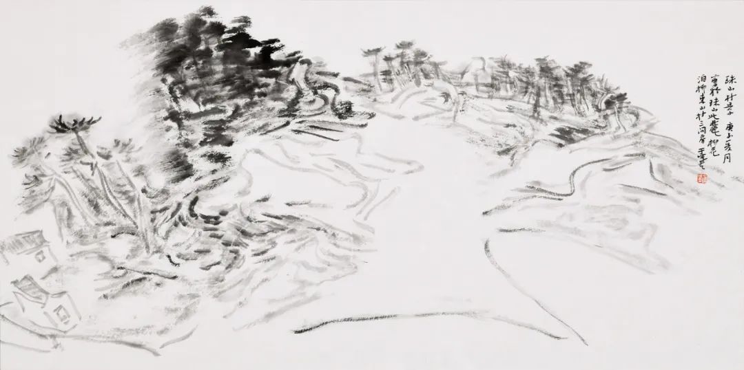 错置与解构——纵观著名画家于晓君的山水画创作