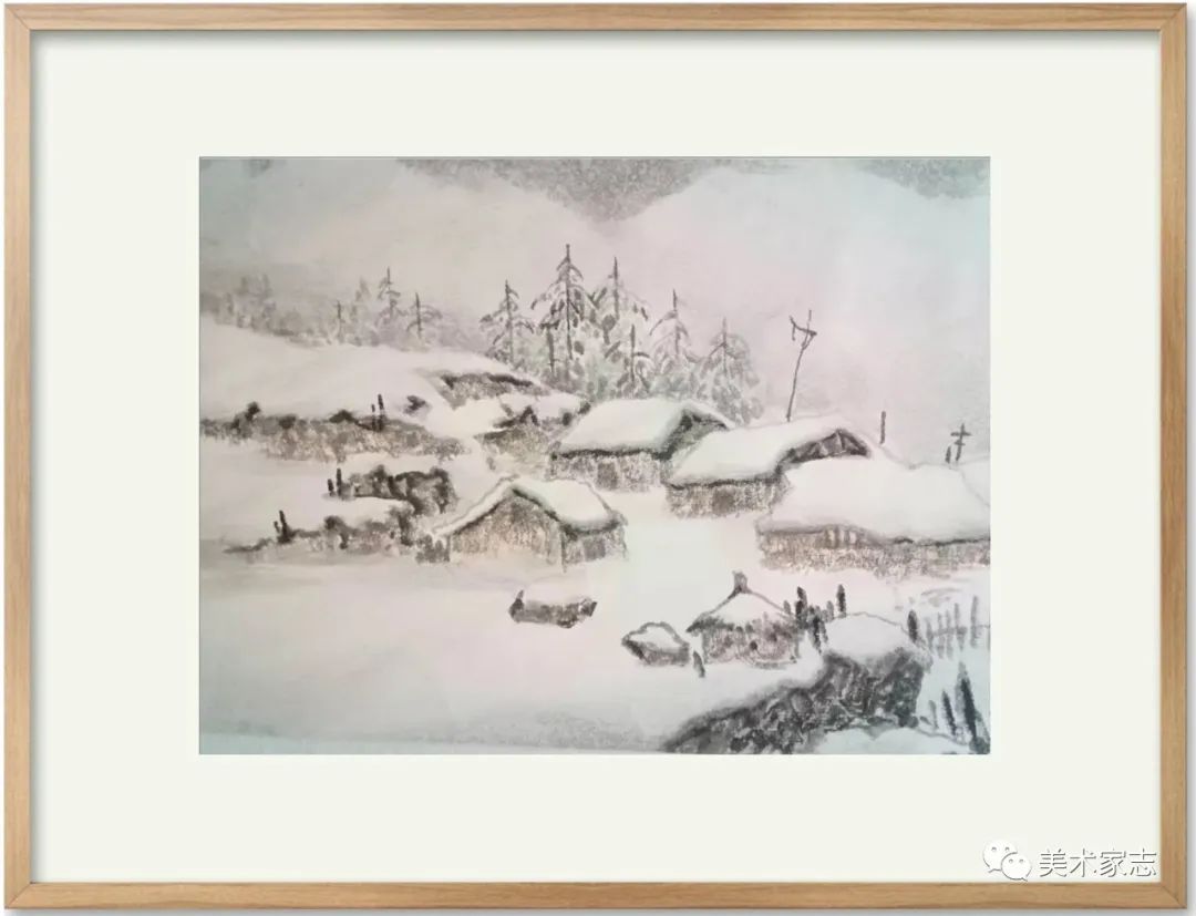 明月照积雪，朔风劲且衰——著名画家萧维永雪景山水中的雅士情怀和大家风范