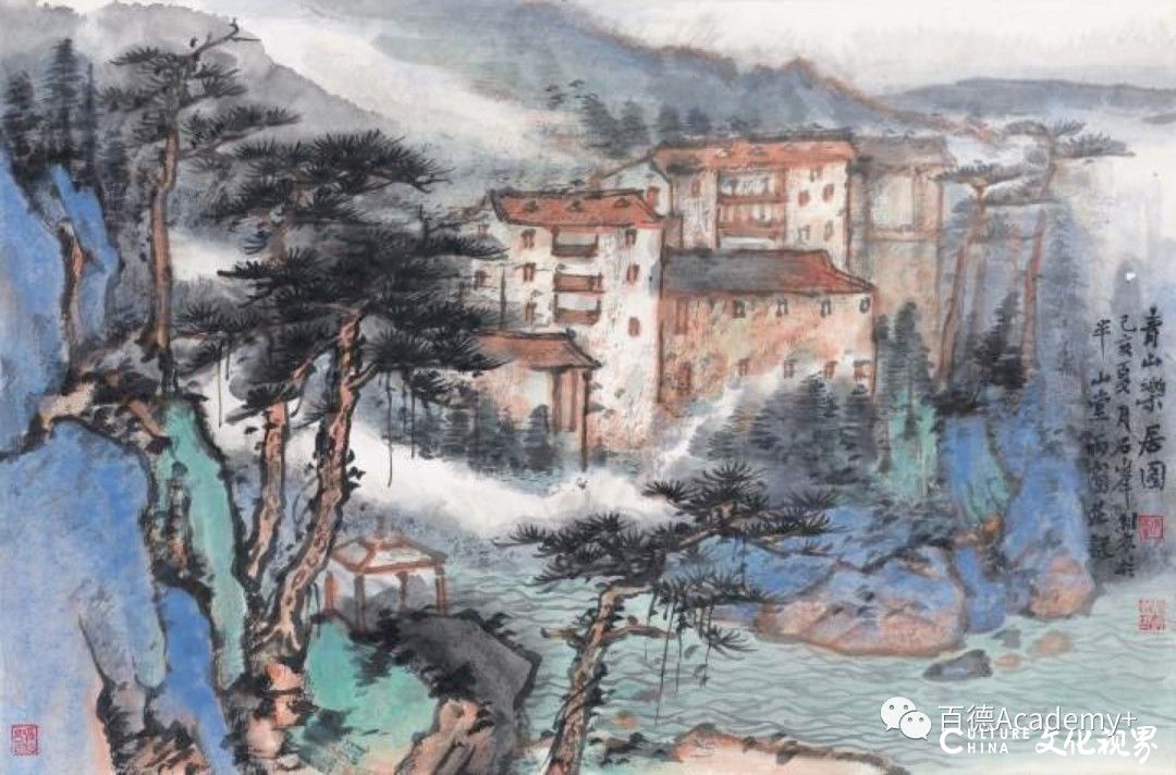 只此青绿，不止于此——著名画家石峰以青绿山水描绘河山万里新气象