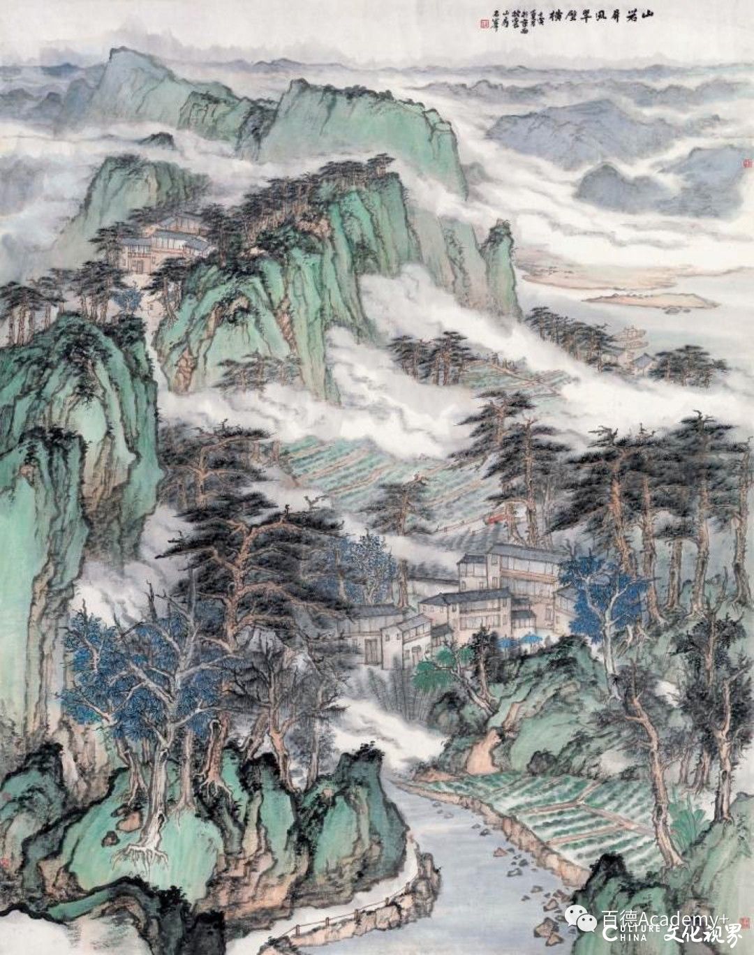 只此青绿，不止于此——著名画家石峰以青绿山水描绘河山万里新气象