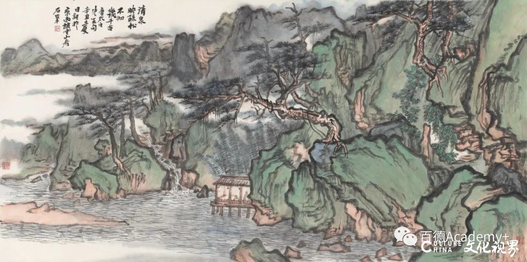 只此青绿，不止于此——著名画家石峰以青绿山水描绘河山万里新气象