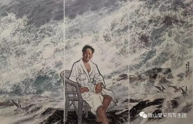 对物落墨  触景感怀——著名画家李冬对中国海洋绘画研究发展的感悟