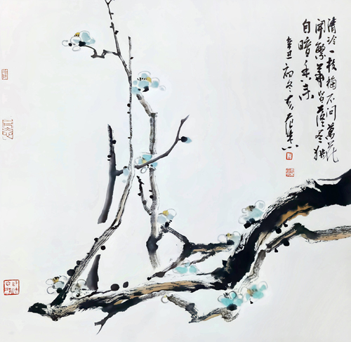 冰雪无声 岁月有情——著名画家范杰冰雪山水画独到的艺术语言与特征