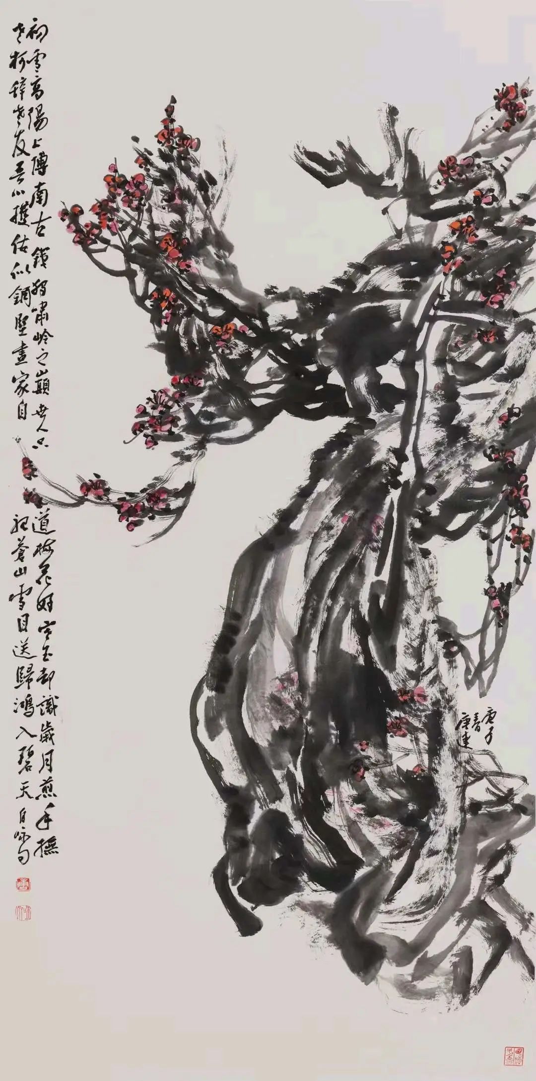 如生可爱，养人身心——著名画家唐建画梅作品赏读