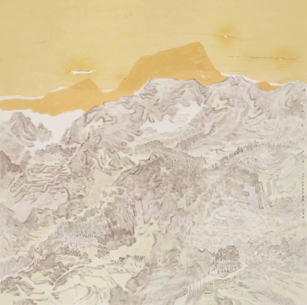 万山秋色照新居，著名画家王跃奎应邀参展“上合之约·2022中国画博士学术邀请展”