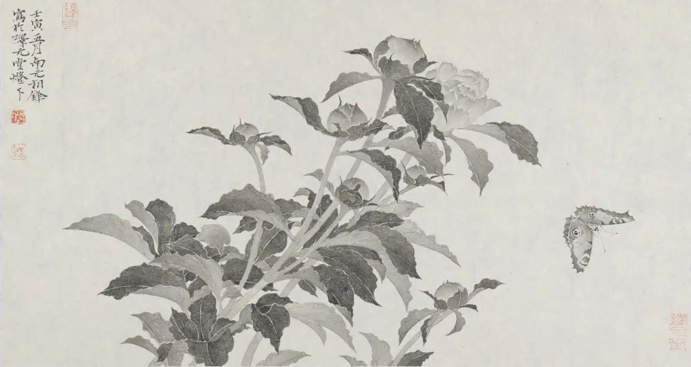 莲塘清影  芙蓉双凫，著名画家陈相锋应邀参展“上合之约·2022中国画博士学术邀请展”