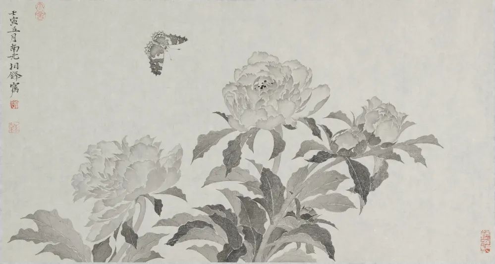 莲塘清影  芙蓉双凫，著名画家陈相锋应邀参展“上合之约·2022中国画博士学术邀请展”