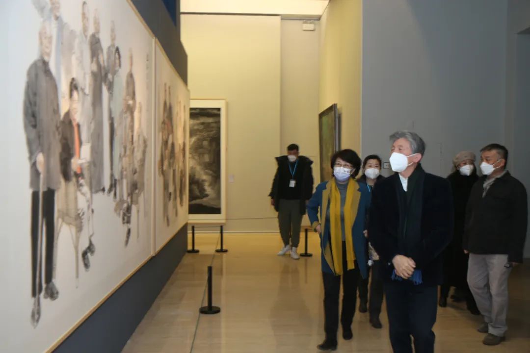 “2022新时代首都美术展”在中国美术馆开幕