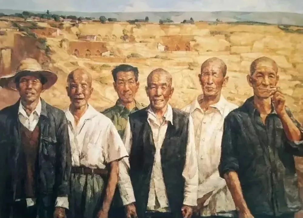 借重与超越——著名画家张万凌“黄土塬上”油画作品印象