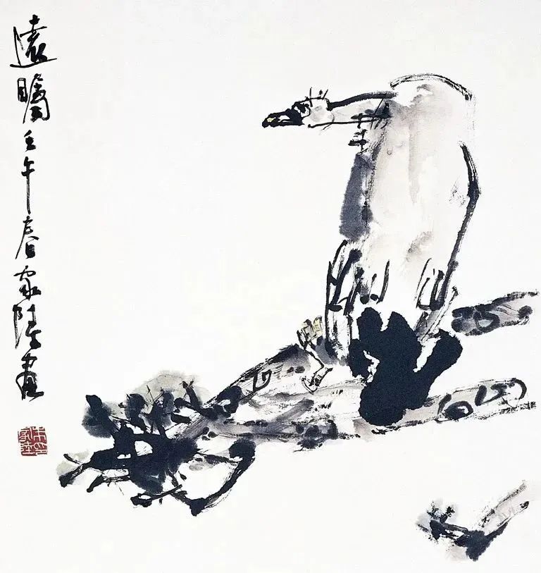 著名画家王来文作序， “半空杀纸——朱家陆中国画展”明日将在福州开展