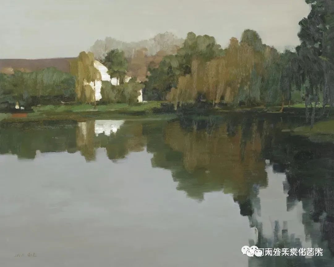 贴近东方人的心灵——著名画家刘杰布面油画作品雅赏