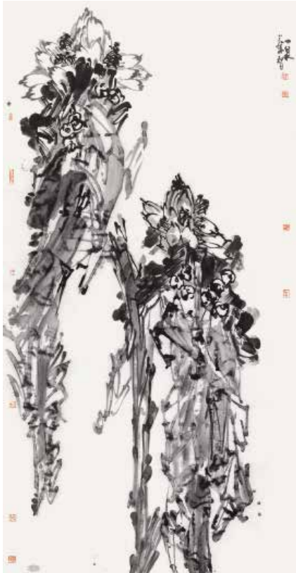 当代性·冲击力·形式感·自然美——著名画家蔡智中国画作品的特点