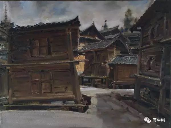 活灵活现，笔墨精妙——著名画家庞茂琨风景写生作品欣赏